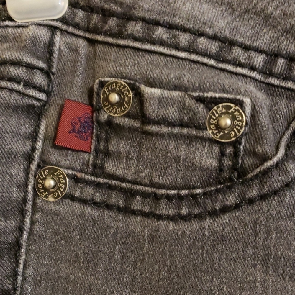 Fragile skinny Jeans grey wash - Picture 2 of 6